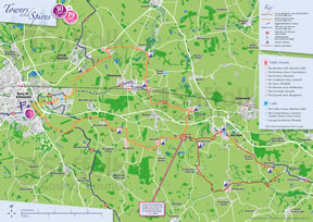 St Edmundsbury & Ipswich Cycle Ride Leaflet